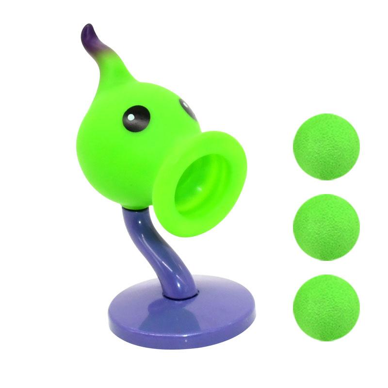 1 шт. Новый PLANTS VS ZOMBIES 2 Горохострел Снежный Огненный Стрелок Гатлинг ПВХ Фигурка Действия Модель Игрушка Куклы Стреляющие Подарки для Детей Подарок для Мальчика