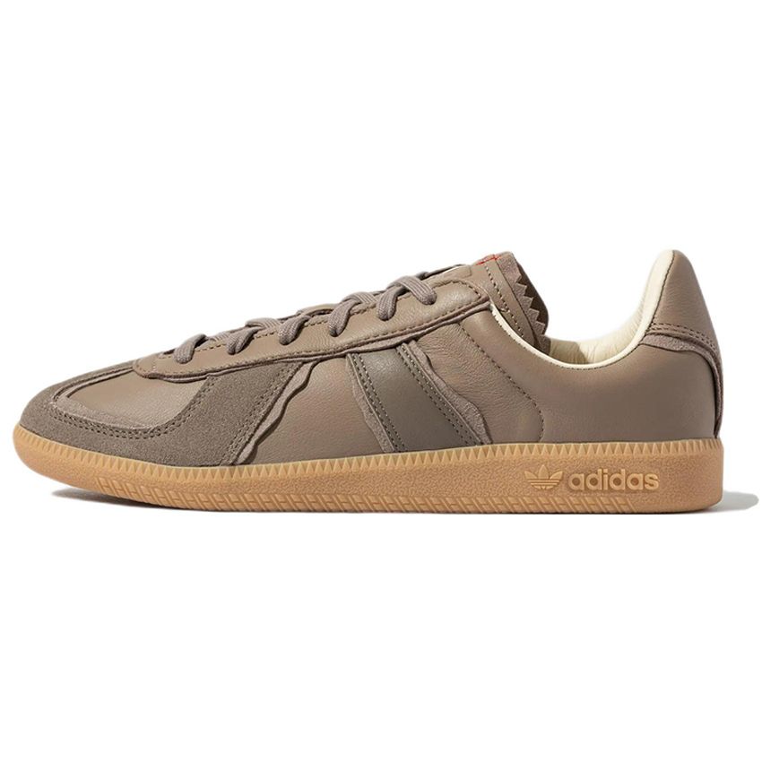 Adidas Originals BW Army Comfortable Non-Slip Durable Lightweight Low-Top Skate Shoes Unisex Skate Shoes Brown Gray GY0017