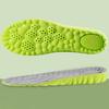 Yousheng 1 Pair Breathable Insoles Moisture-Absorbing Shock Absorbing U-Heel Support Sports Shoes Inserts Comfortable Walking Shoe Insoles