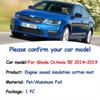 Накладка на капот двигателя автомобиля для Skoda Octavia 5E Scout 2014~2019 Звукоизоляция Теплоизоляция Хлопковая Подкладка Огнестойкие Детали Интерьера Аксессуары