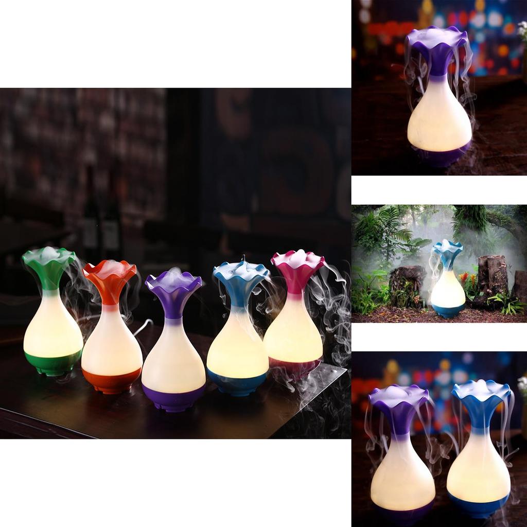 Home Use Ultrasonic Usb Humidifier With Night Light And Aromatherapy For Small Spaces