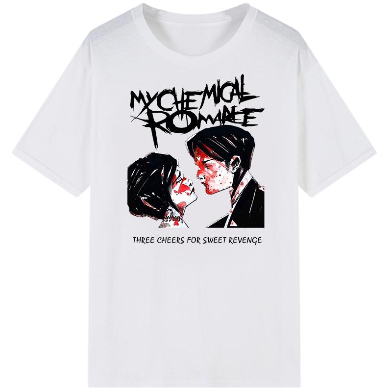 My Chemical Romance Three Cheers for Sweet Revenge Women Graphic TShirt Ladies Men Summer XS-4XL Tees Ropa Hombre Camisetas