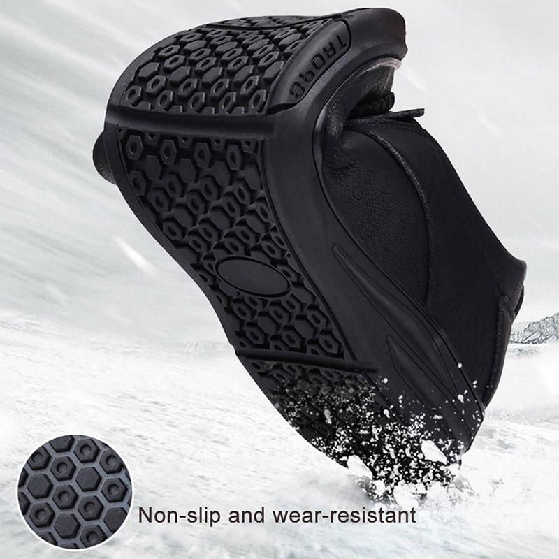 Зимние плюшевые кожаные туфли мужские мокасины мягкие коровья кожа мужская повседневная обувь новая мужская обувь черные коричневые без застежек мужские туфли