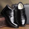 Martin Boots Winter High-top Boots Men's Leather Shoes Leather Snow Boots Velvet Leather Boots Thermal Cotton Shoes Men