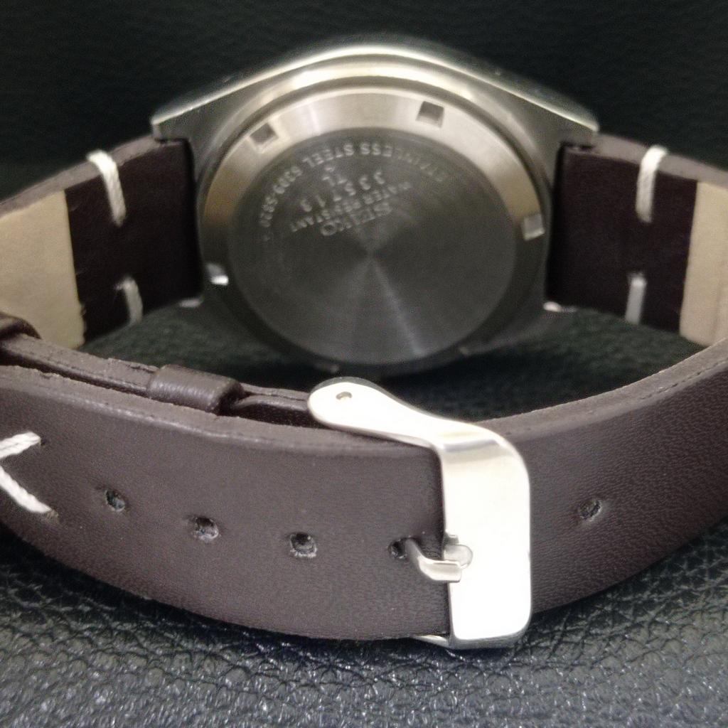 ЯПОНИЯ 6309A ВИНТАЖНЫЕ МУЖСКИЕ АВТОМАТИЧЕСКИЕ ЧАСЫ SEIKO 5 С ЦИФЕРБЛАТОМ КРАСНОГО ЦВЕТА a702726-1