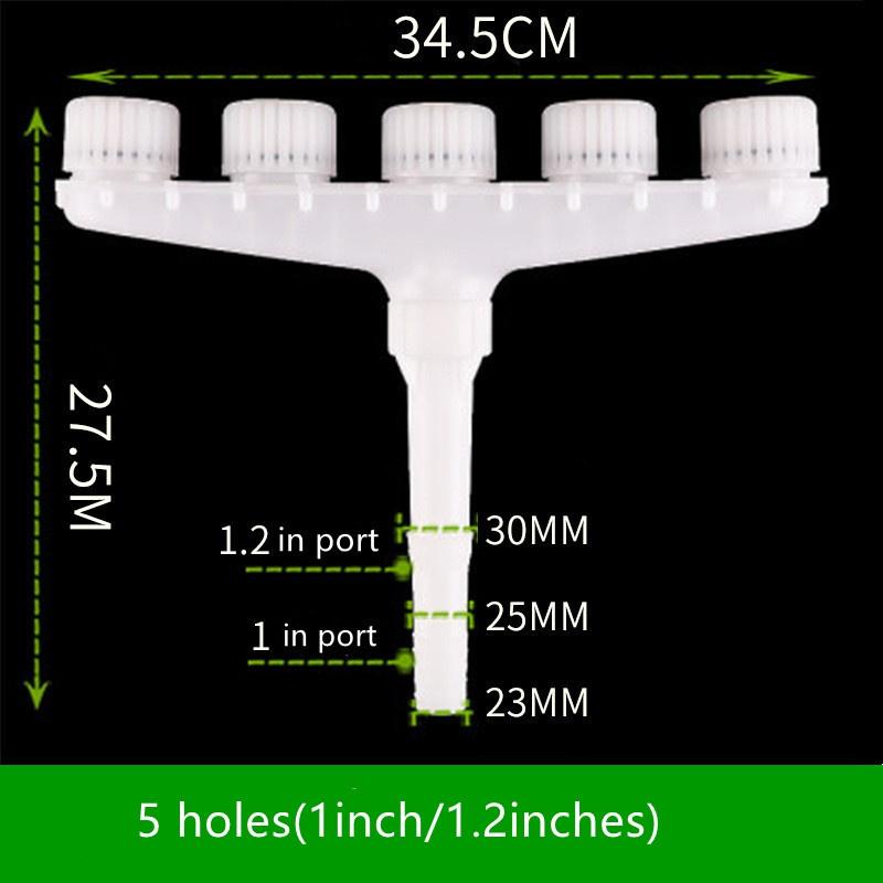 Сельскохозяйственный спринклер для полива овощей, распылительный спринклер, насадки для водяного насоса, пластиковые аксессуары для опрыскивателя для полива и орошения