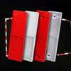 Red and White Warning Signs for Truck Reflector Anti-collision Stickers, Plastic Car Reflector Night Reflector Stickers