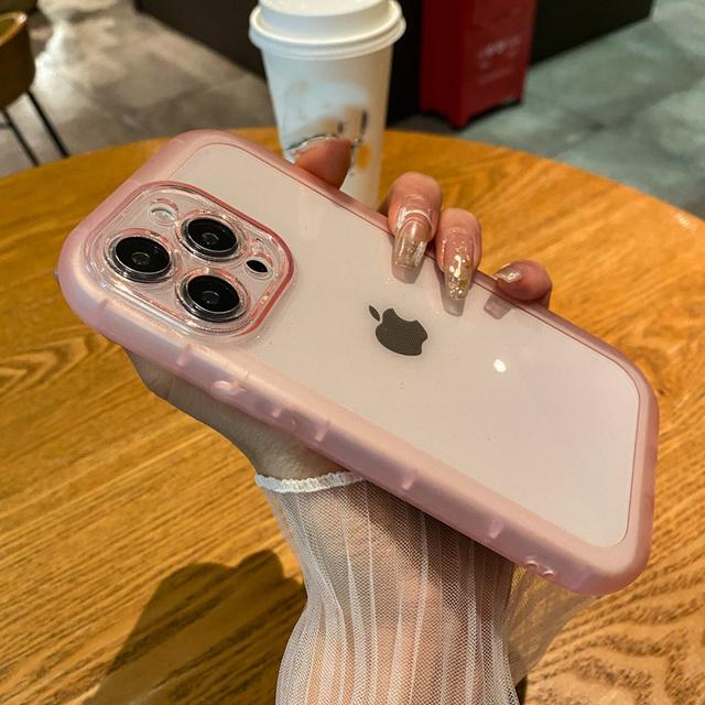 Прозрачный защитный чехол для телефона с воздушным буфером для Iphone 14 13 Pro Max 11 12 Xs Xr X 14pro Max, противоударный прозрачный овальный чехол