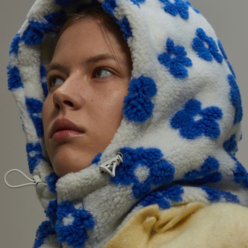 Балаклава White Project FLOWER POLAR SHIELD [2 ЦВЕТА]