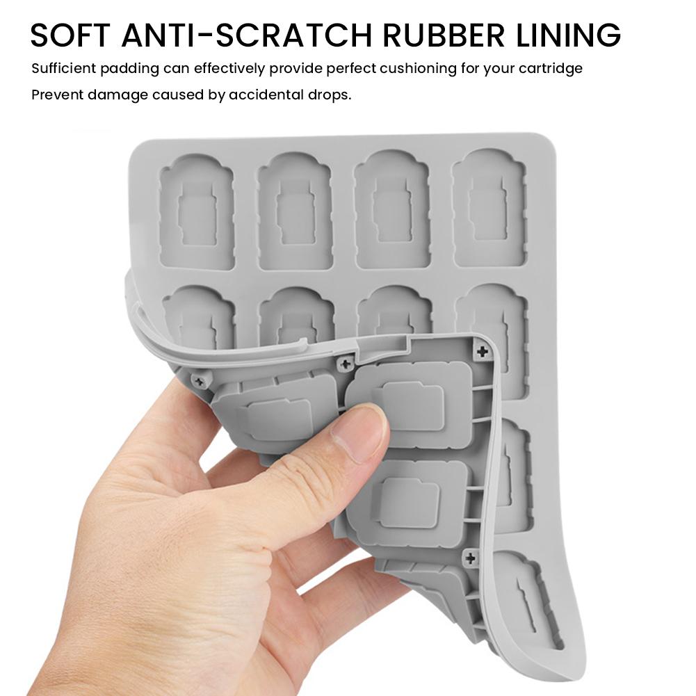 Портативный защитный органайзер для игр с 32 слотами для игровых карт, чехол-держатель для игр для Switch 2 2025/OLED/Lite, аксессуары для игровых карт