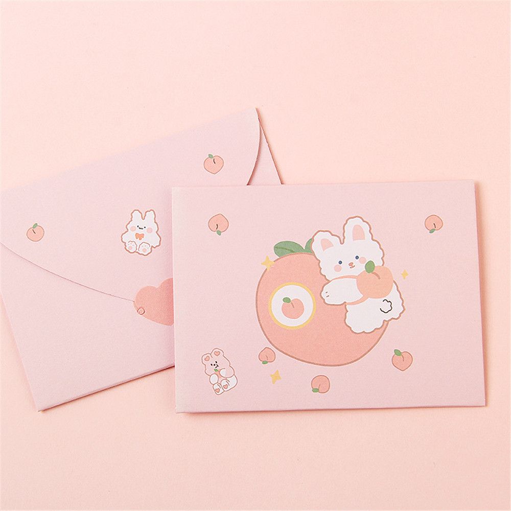 Кролик Подарок Украшение Открытка Поздравительная открытка Письменная бумага Поздравительная открытка Пожелание Благодарность Конверт