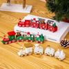Children's Toys Window Ornaments Christmas Decoration Train Christmas Ornament Home Decoration