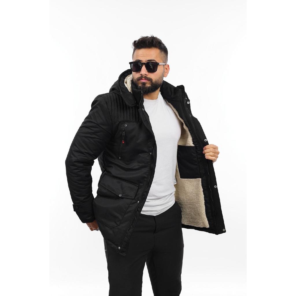 Winter Long Coat With Fur Inside