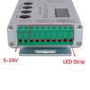 HC008 Программируемый RGB LED Пиксельный Контроллер 133 Режима DC 5V 12V 24V Для Ленты WS2811 WS2812 TM1803 Автоматизация