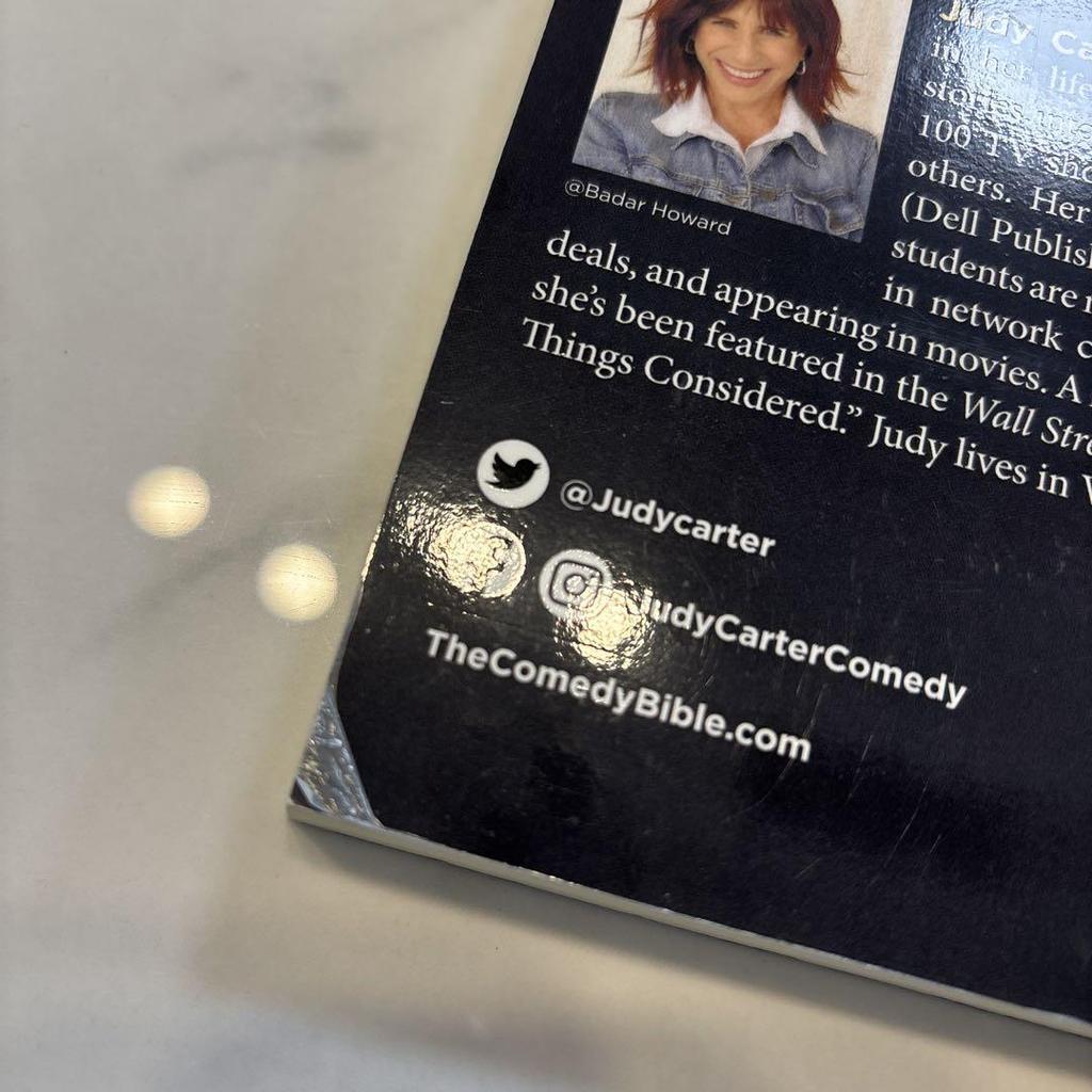 [USED] THE NEW COMEDY BIBLE by Judy Carter