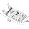2-piece Sewing Machine Presser Foot Straight Sewing Foot Most Sewing Machines Use Serrated Foot Low Top Sewing Machines - DD