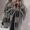 2025 Sexy Shawl Two-Piece Evening Dress for Women - European & American Style