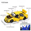 1/32 Mitsubishi Lancer EVO IX литая модель игрушечная коллекционная игрушка со звуком и светом