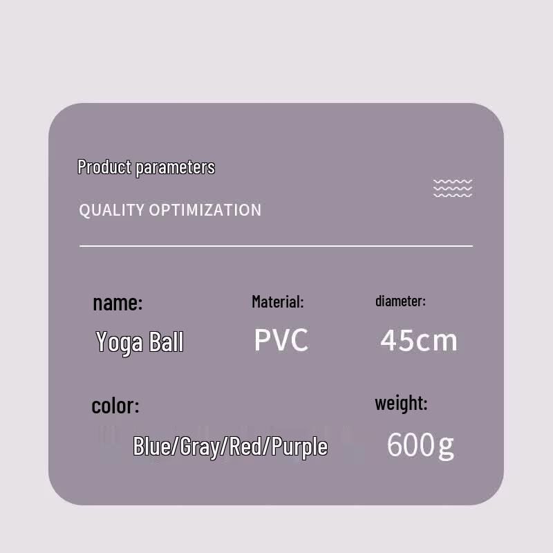 PVC Yoga Pilates Ball