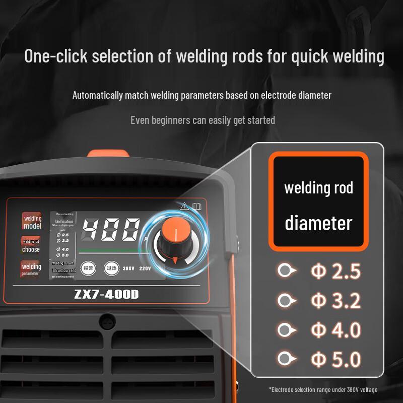 Двухвольтовый сварочный аппарат JASIC ZX7-400D