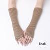 Fingerless Knitted Gloves Arm Warmers Elbow Mittens Harajuku Ankle Wrist Sleeves  Outdoor