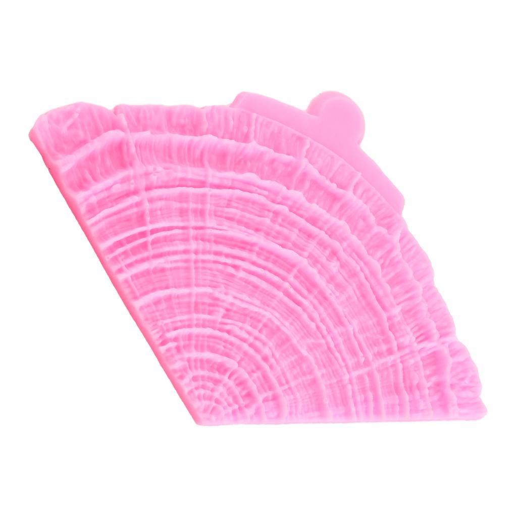 3D Tree Wood Stump Moss Silicone Moulds Birthday Fondant Cake Decorating Tools Cookie Baking Cupcake Topper Chocolate Candy Mould