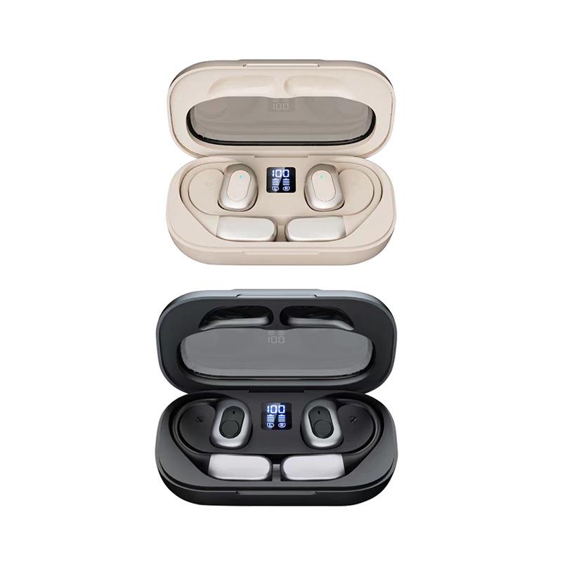 Private Mold Wireless Earbuds: Non-In-Ear, Low Latency, Long Battery Life, AI Translation, Hanging Ear Design