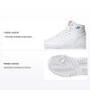 Оригинальные кеды Originals Drop Step El C из кожи, повседневные, нескользящие, амортизирующие, высокие, детские кеды для скейтбординга, детские кроссовки, белые HP7794
