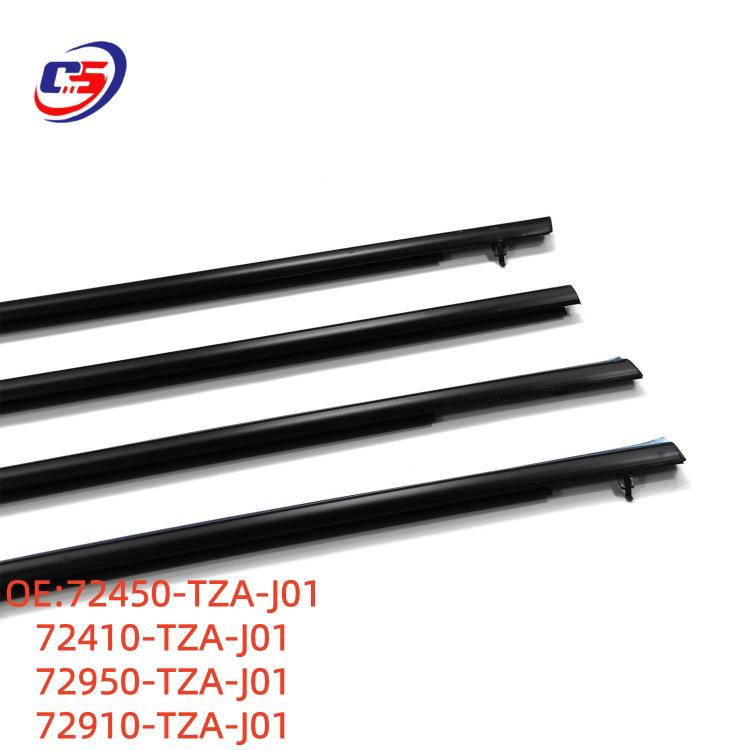 Honda Fit Door Window Seal Strip Water Deflector 72450-TZA-J01
