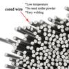 10pcs No Flux Welding Rods Low Temperature Cored Wire Professional Solder Rods  Home Appliance