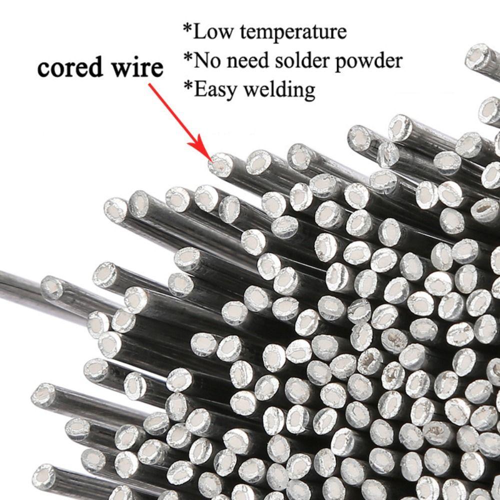 10pcs No Flux Welding Rods Low Temperature Cored Wire Professional Solder Rods Home Appliance