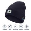 Bluetooth-compatible LED Hat Winter Warm Cap Knitted Elastic Soft Fabric Rechargeable High Brightness Illumination Wireless Music LED