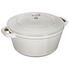 Staub Cocotte Campagne большой литой эмалированный горшок-гриль IH совместимый японский продукт с серийным номером "Stackable 24cm" [Авторизованный номер] 40508-385