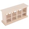 1 12 Scale Miniature Food Cake Display Doll Bakery Cabinet Wooden Display Bakery Cake Cabinet