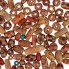 100pcs Wooden Boho Mixed Large Hole European Beads for Crafts Jewelry Making