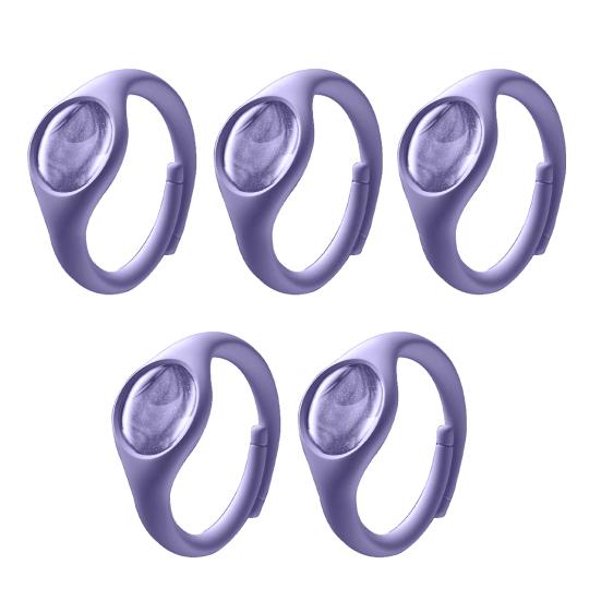 2/5 шт. силиконовый репеллентный браслет с эфирным маслом для растений водонепроницаемый долговечный репеллентный браслет для походов и путешествий для взрослых и детей