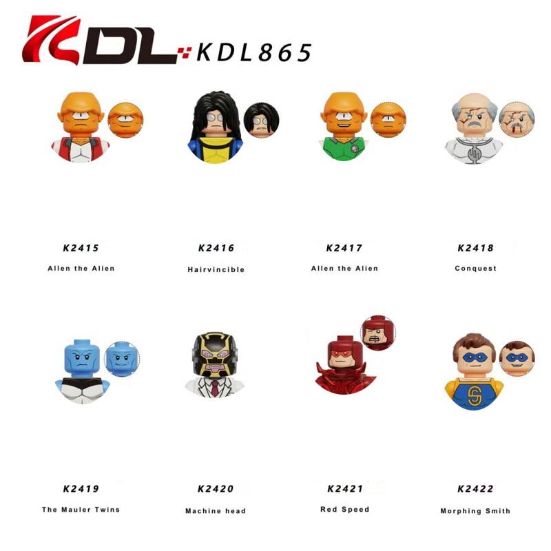 KDL865 Movie Series Mini Warrior Doll Statue Building Blocks Splicing Blocks City Gifts