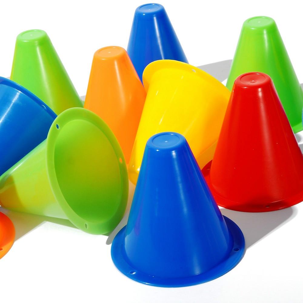 4 шт./лот коньковый ворсовый стаканчик ветрозащитный роликовый конус для катания на коньках маркер для тренировки ловкости слаломный скейтборд