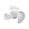 Small Power Mini Plastic Fan Blade 3 Leaves For Hairdryer Motor
