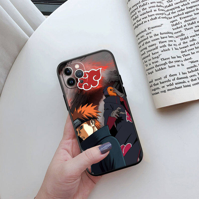 MH96 Чехол Naruto Akatsuki для Samsung A06 A35 A25 A24 A15 A05S A05 M55 M35 M15 A02 A12 A13 A10 A16 A20 A30 A22 A31 A32 A33 A42 A50