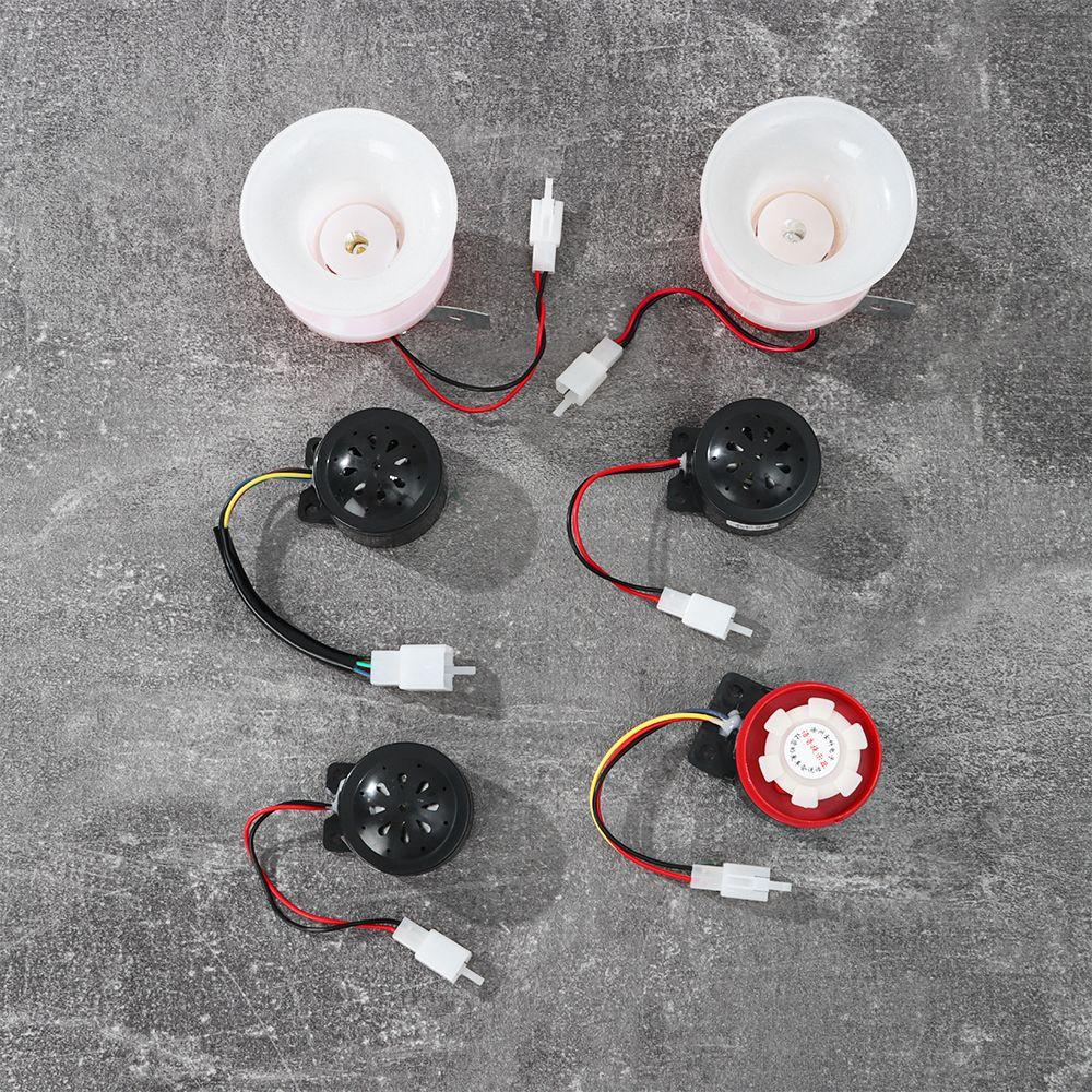 1.5A Мотоцикл Электрический Трехколесный Велосипед Круглый Громкий Звуковой Сигнал Реверсивный Звуковой Сигнал Комплект Универсальный Динамик Сигнала