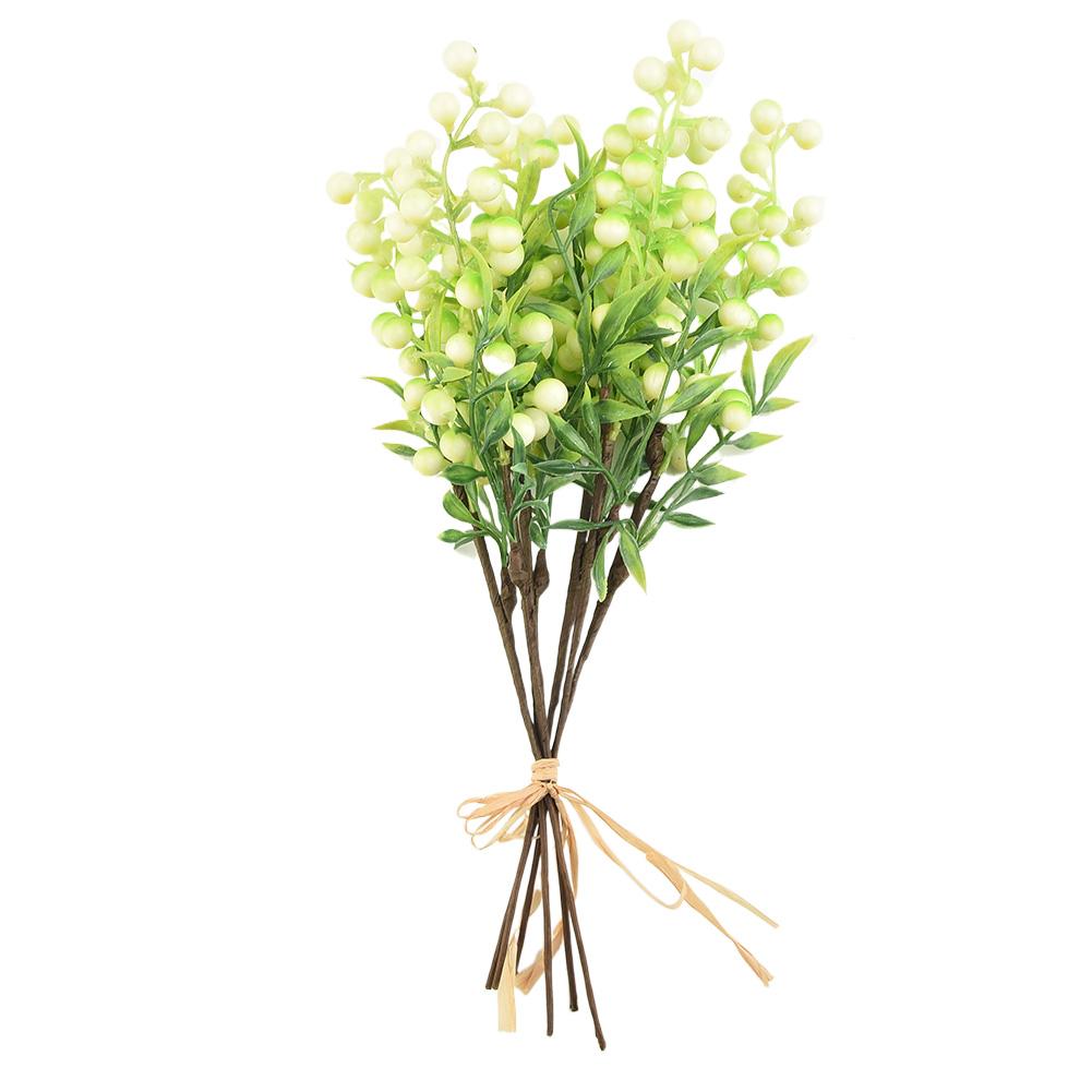 Рождественские украшения поставляют искусственные ягодные цветы для рождественской елки и венка