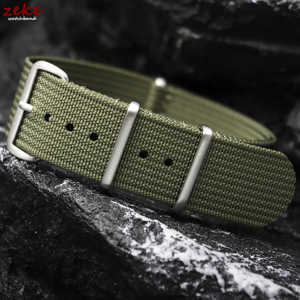 Нейлоновый ремешок для часов в рубчик 18 мм 19 мм 20 мм 22 мм для Omega Military Sports Наручный браслет Мужской Женский Плетеный Тканевый Ремешок для часов Аксессуары