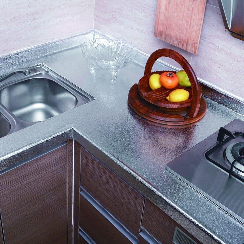Кухня Высокотемпературные Наклейки На Стену Маслостойкие Наклейки Водонепроницаемые И Шкафы Плиты Алюминиевая Фольга Бумага