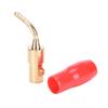 8Pcs 2Mm Audio Speaker Cable Pin Plug Banana Connector Screw For Hifi