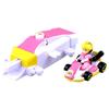 TAKARA TOMY Tomica Drift Tomica Mario Kart Drift Starter Set Peach Standard Kart Mini Car Toy Ages & 3+