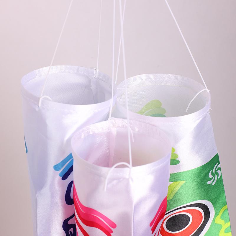 Colorful Japanese Style Windsock Carp Wind Sock Flag Mini Koinobori Gift Fish Wind Streamer Home