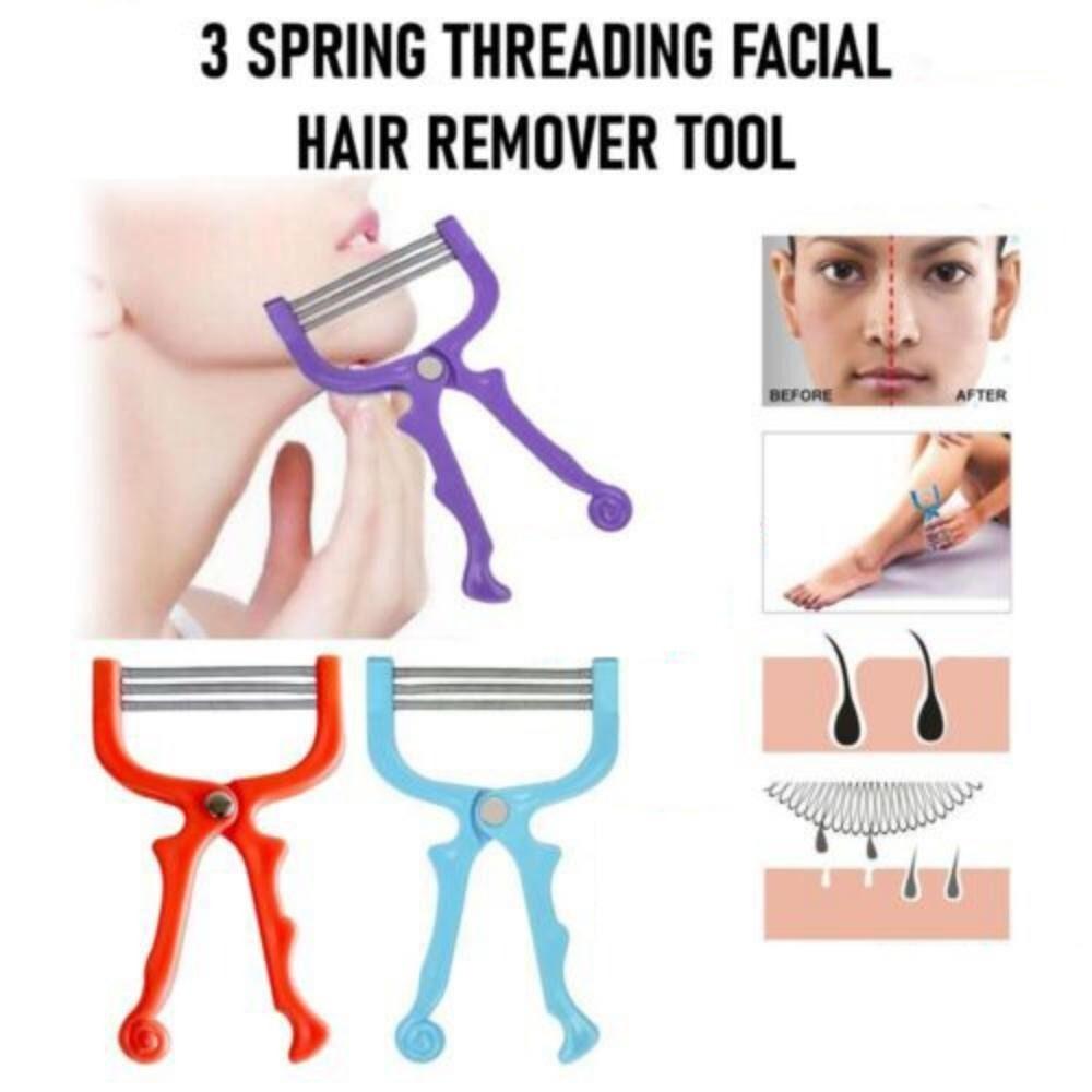 3 Spring Threading Body Hair Removal Stainless Steel Depilation Shaving  Beauty Tools
