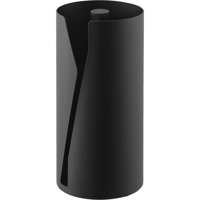 Yamazaki Paper Towel Holder Tower Vertical, Black, 12x12x24.7cm