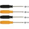 1 шт. Отвертка с головкой Torx T15 T20 T25 T30 Шестилопастная Torx Головка Защищенная от взлома Безопасная Отвертка для Винтов и Болтов Ручные Инструменты для Ремонта